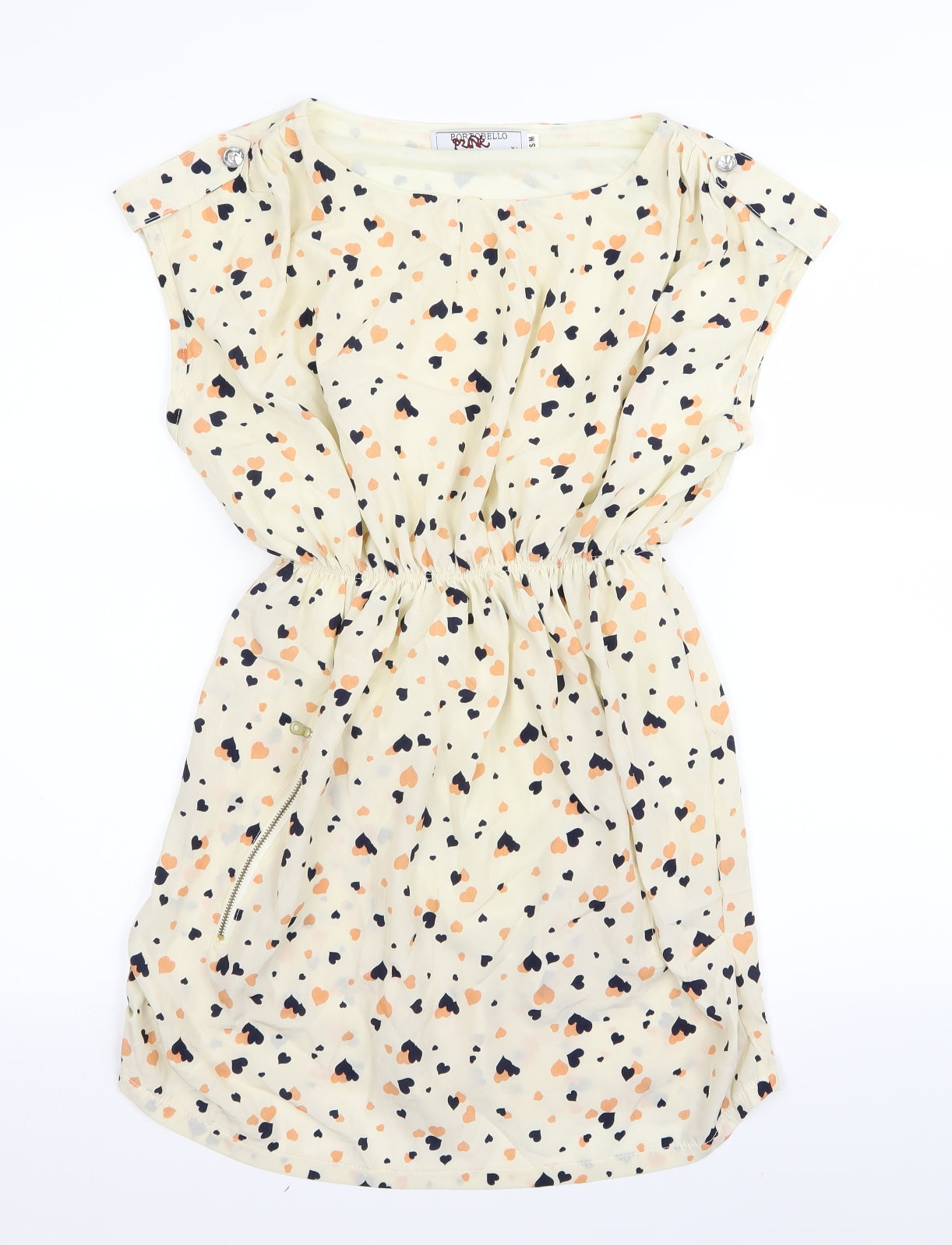 Portobello Womens Beige   Fit & Flare  Size S