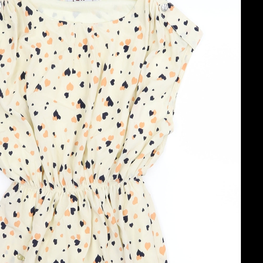 Portobello Womens Beige   Fit & Flare  Size S