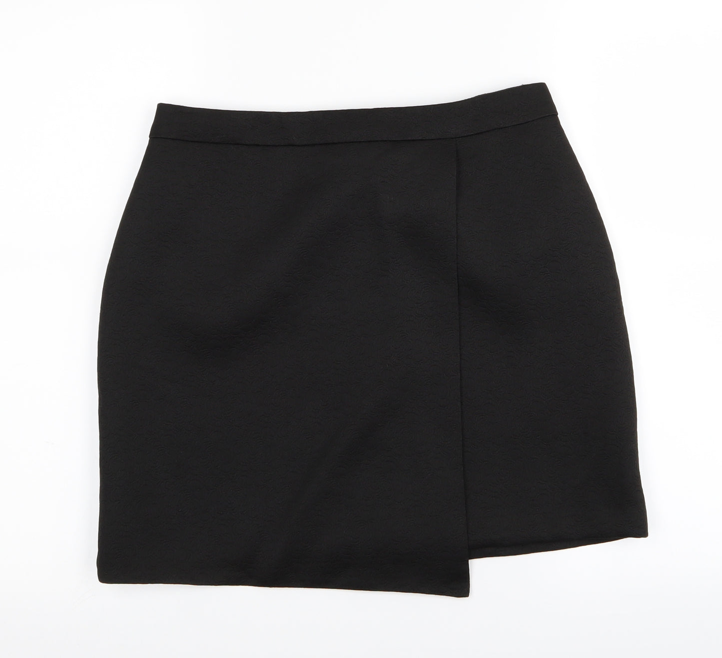 Papaya Womens Black   Mini Skirt Size 10