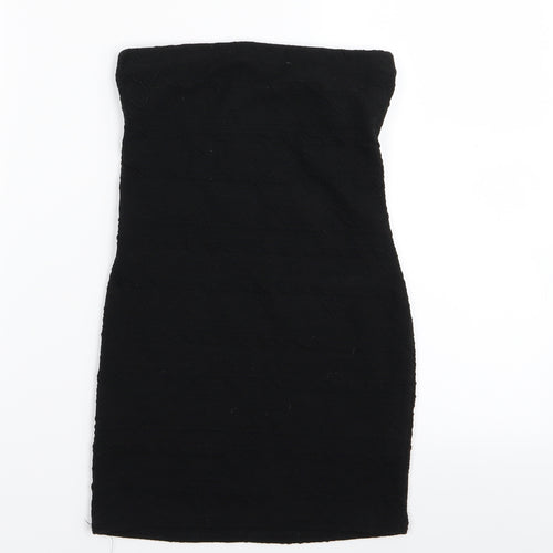 Primark Womens Black   A-Line Skirt Size 8