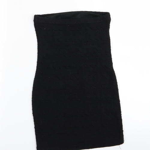 Primark Womens Black   A-Line Skirt Size 8