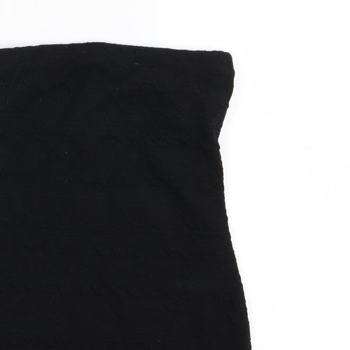 Primark Womens Black   A-Line Skirt Size 8