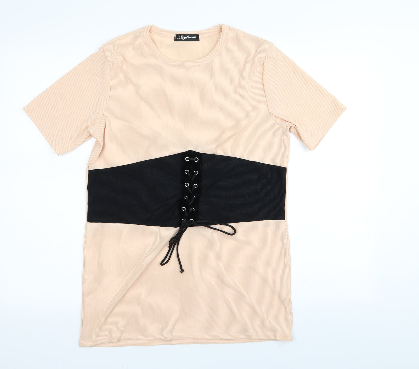STYLEWISE Womens Pink   Basic T-Shirt Size S