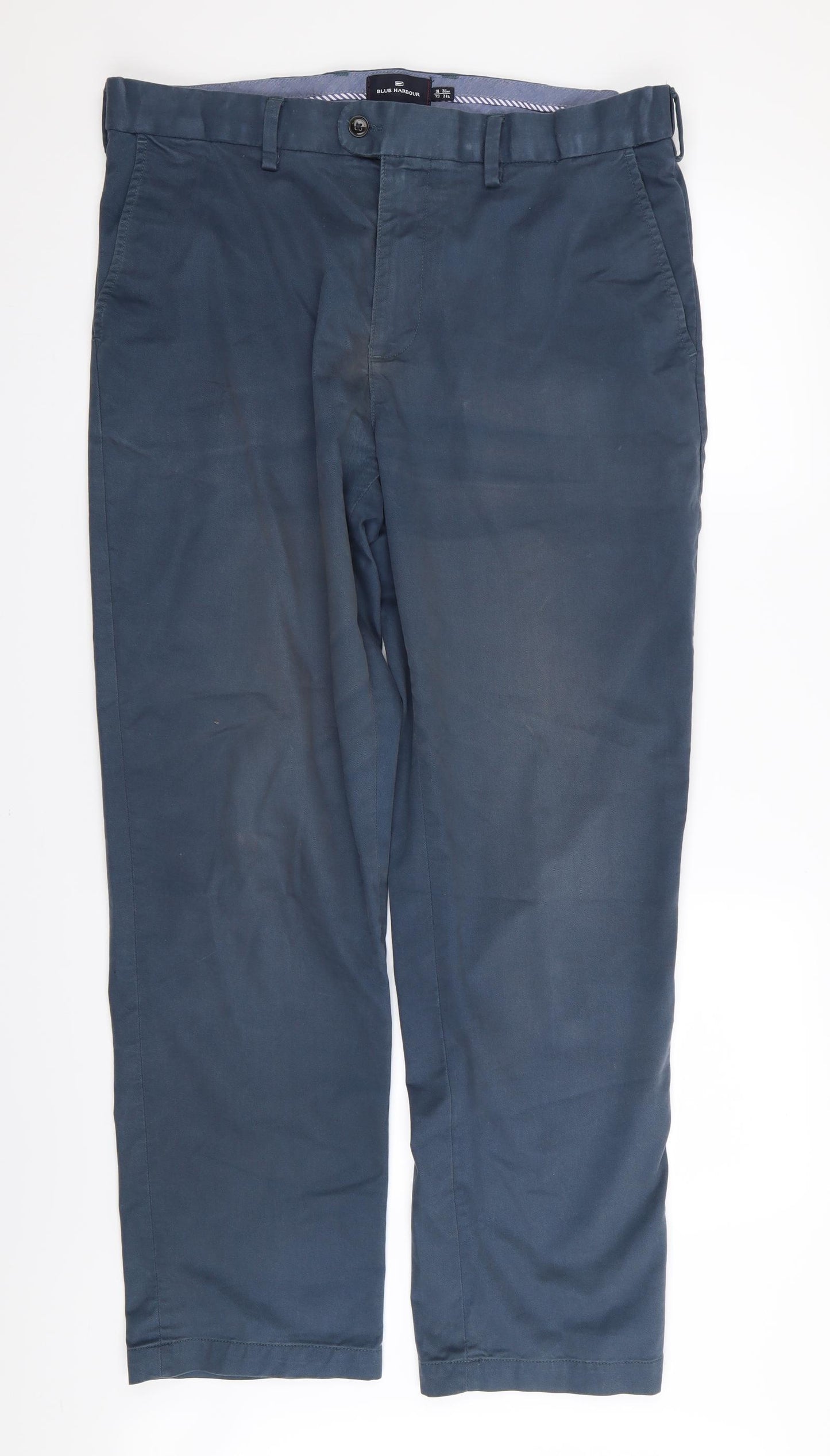 Blue Harbour Mens Blue   Trousers  Size 36 in L31 in