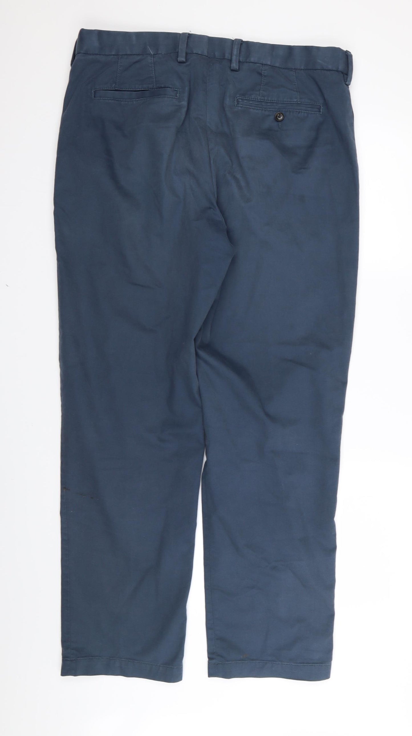 Blue Harbour Mens Blue   Trousers  Size 36 in L31 in