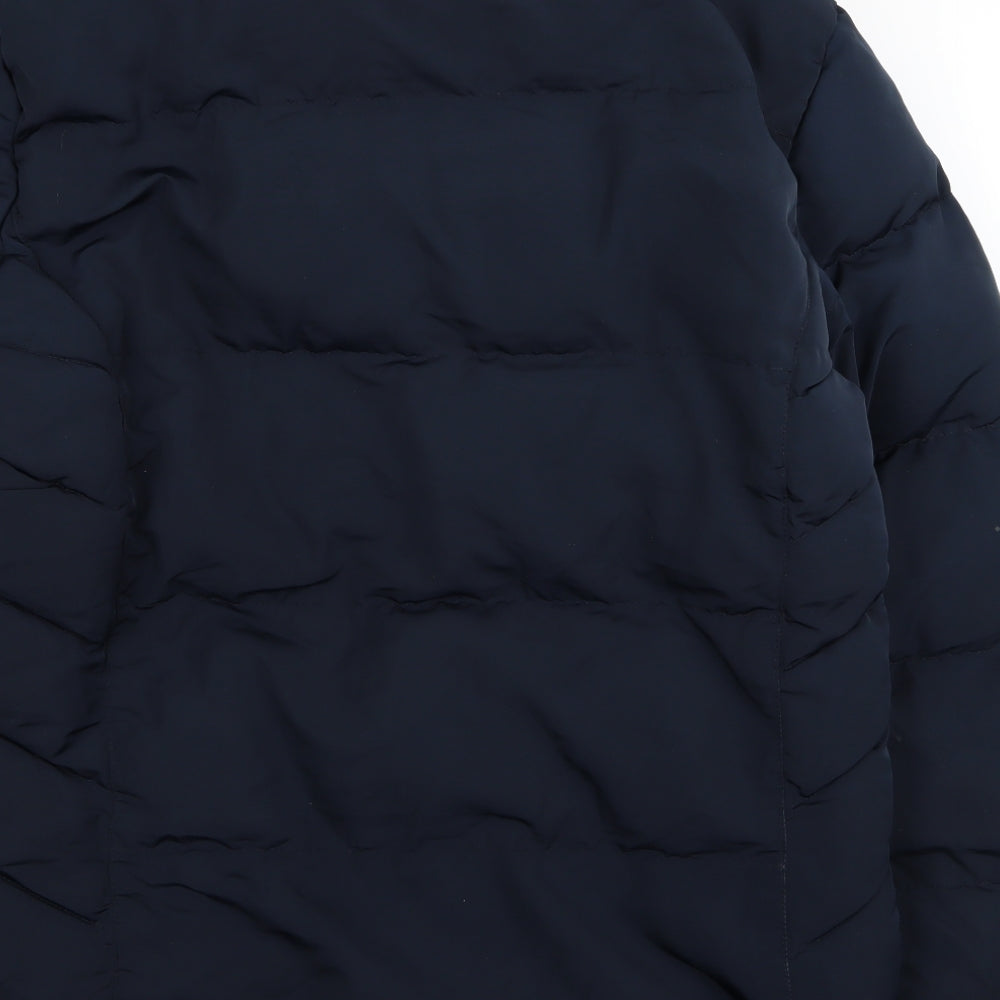 SoulCal&Co Womens Blue   Parka Coat Size 20