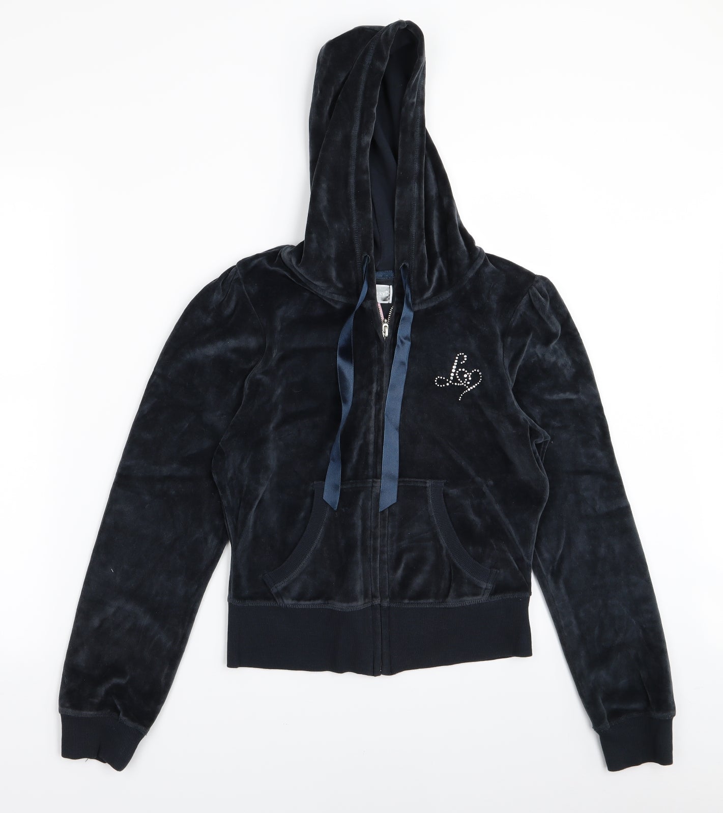 Lipsy Womens Blue   Full Zip Jumper Size 10  - tracksuit