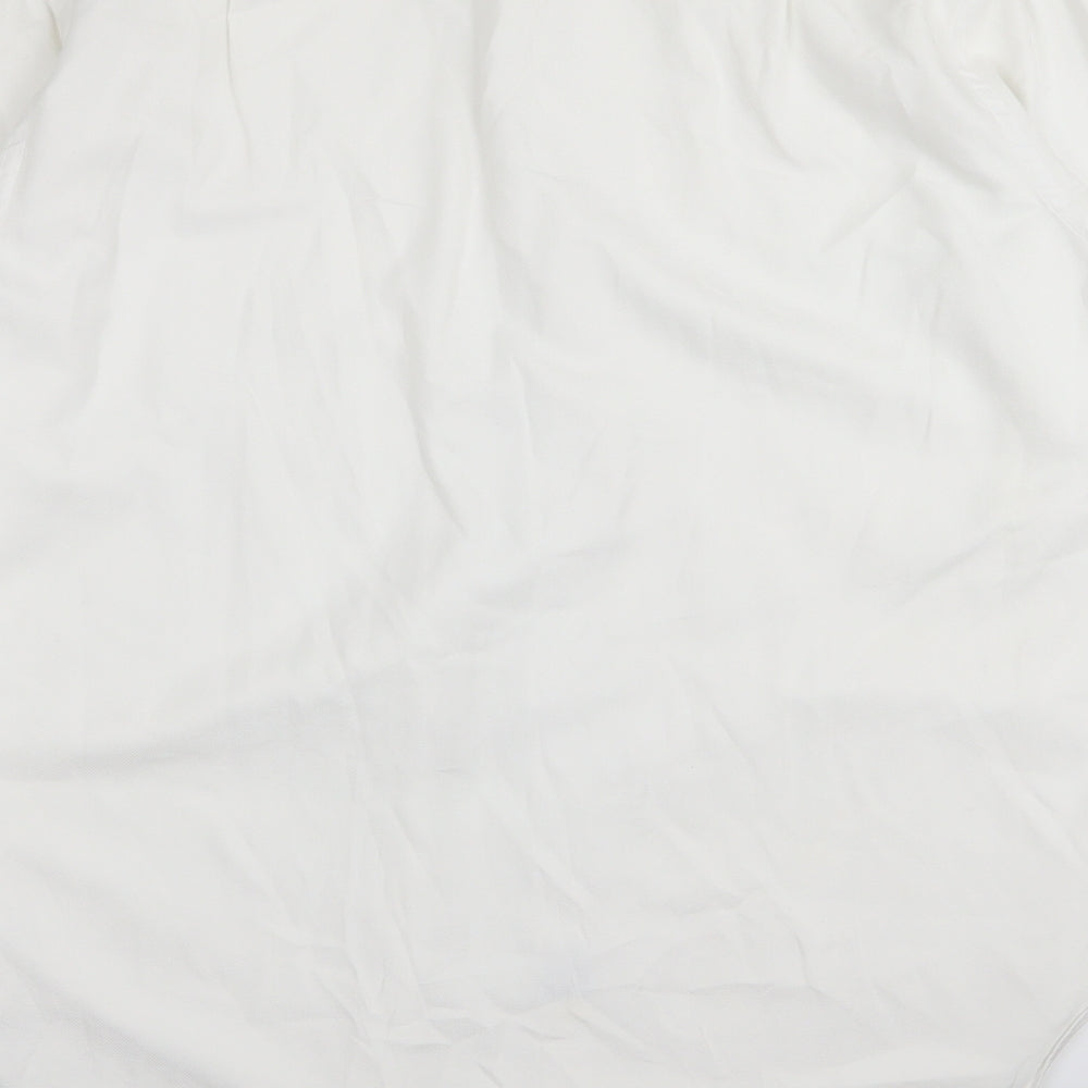 tm jewin Mens White    Dress Shirt Size 16