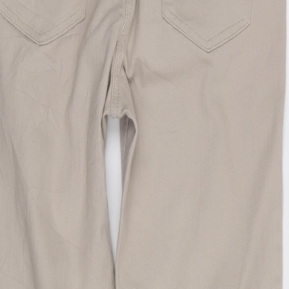 Preworn Womens Beige   Straight Jeans Size 30 in L26 in