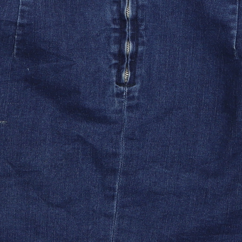 Oasis Womens Blue   Mini Skirt Size 12