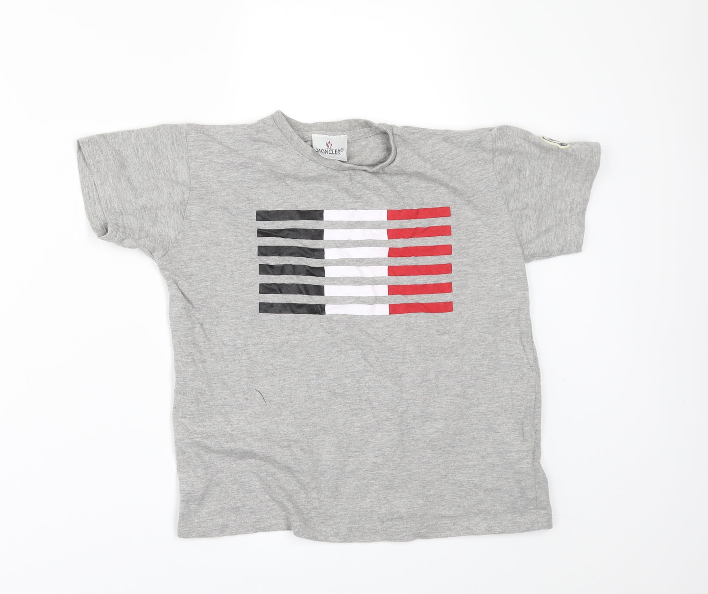 Moncler Boys Grey   Basic T-Shirt Size 7-8 Years