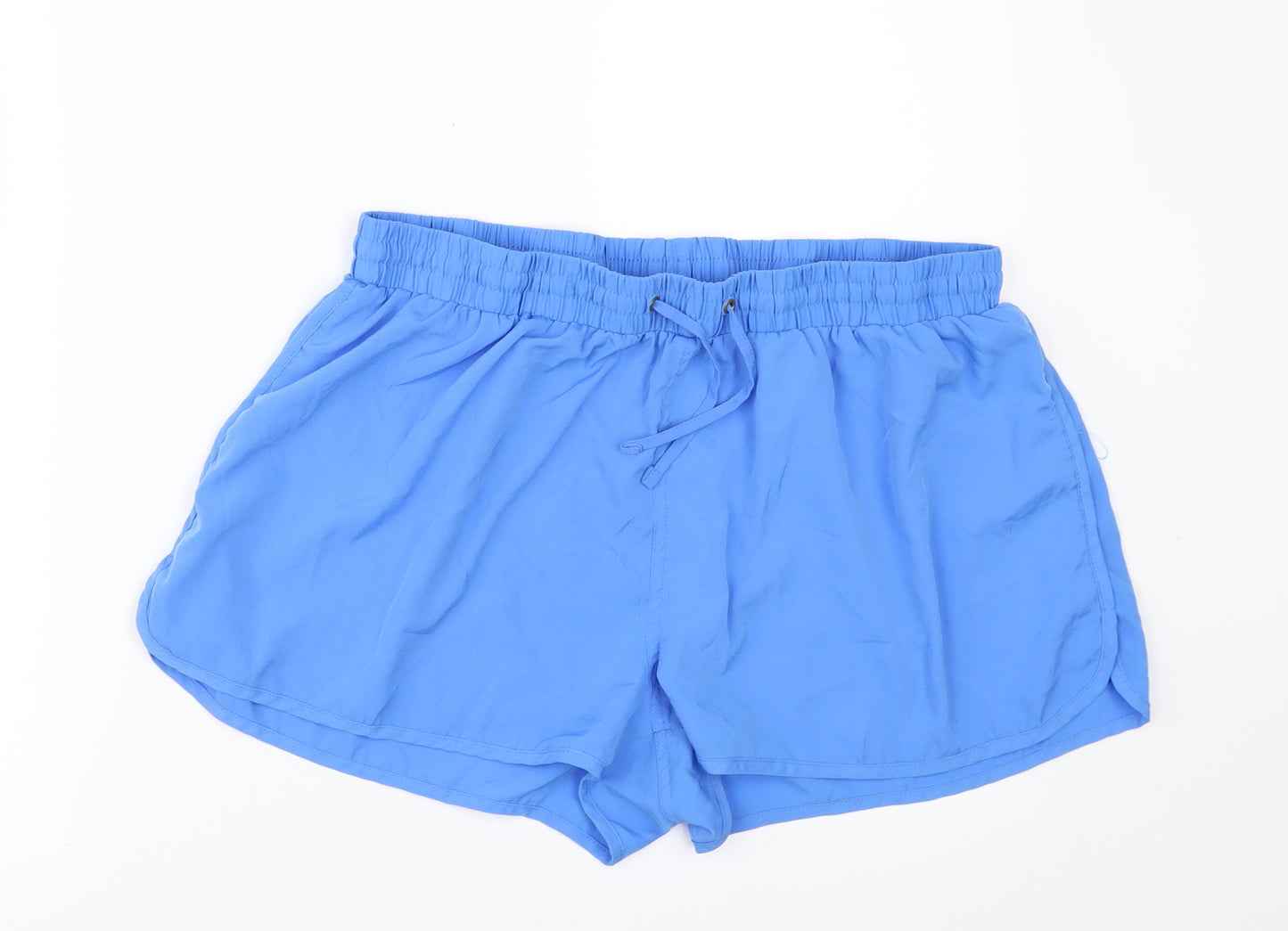 Primark Womens Blue   Hot Pants Shorts Size 14
