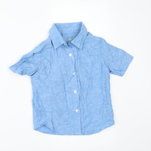 Gap Boys Blue   Basic Button-Up Size 3 Years