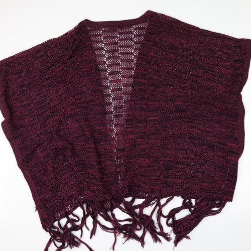 Select Womens Red   Cardigan Jumper Size L