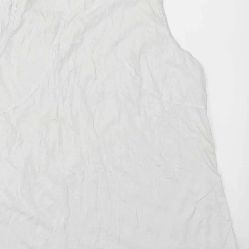 Calvin Klein Mens White    T-Shirt Size S
