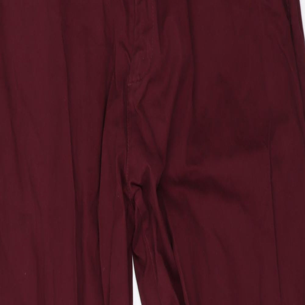 NEXT Mens Red   Trousers  Size 40 in L31 in