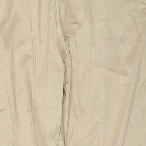 Denim & Co. Mens Beige   Chino Trousers Size 40 in L32 in
