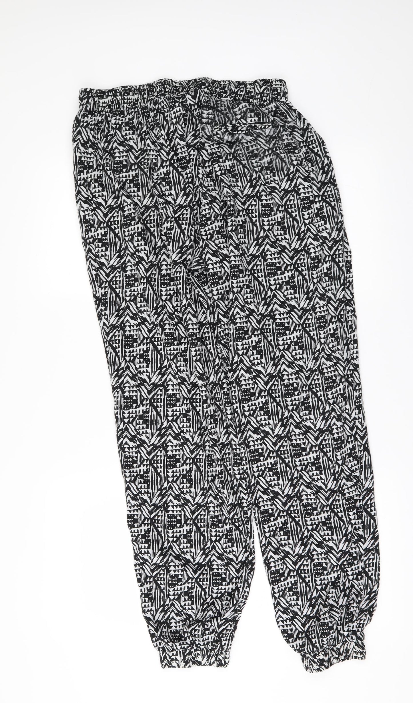 New Look Womens Black   Trousers  Size 14 L29 in