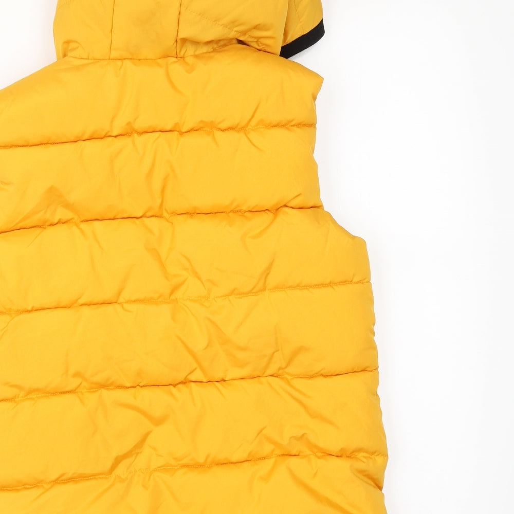 Minoti Boys Yellow   Gilet Waistcoat Size 12-13 Years