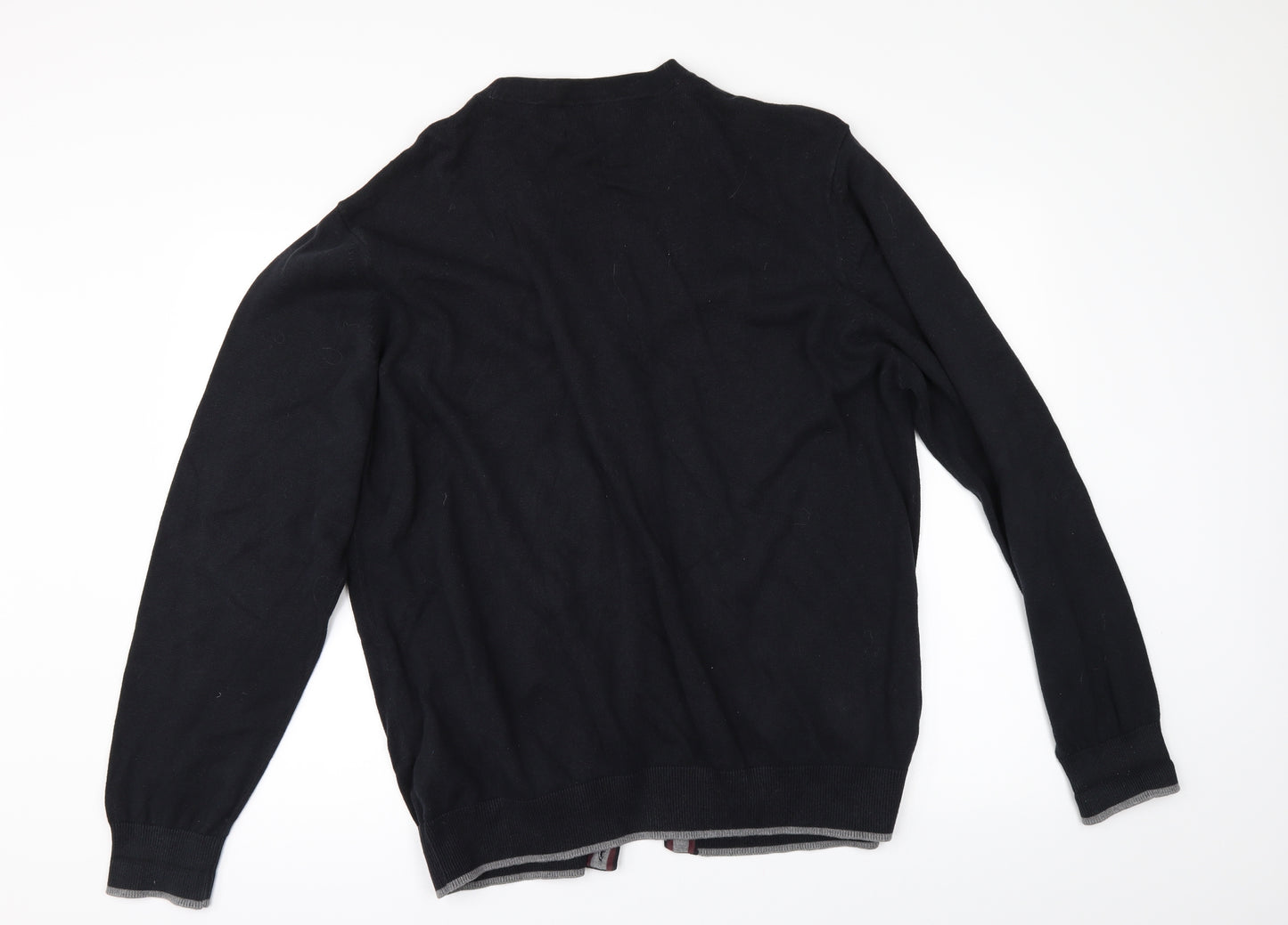 Marks and Spencer Mens Blue   Cardigan Jumper Size XL