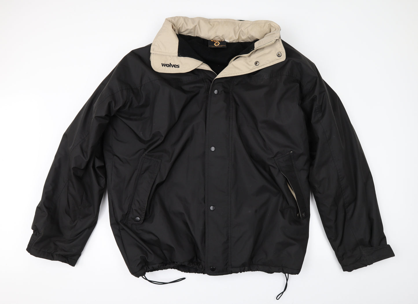 Wolves Mens Black   Jacket  Size 2XL  - Wolves