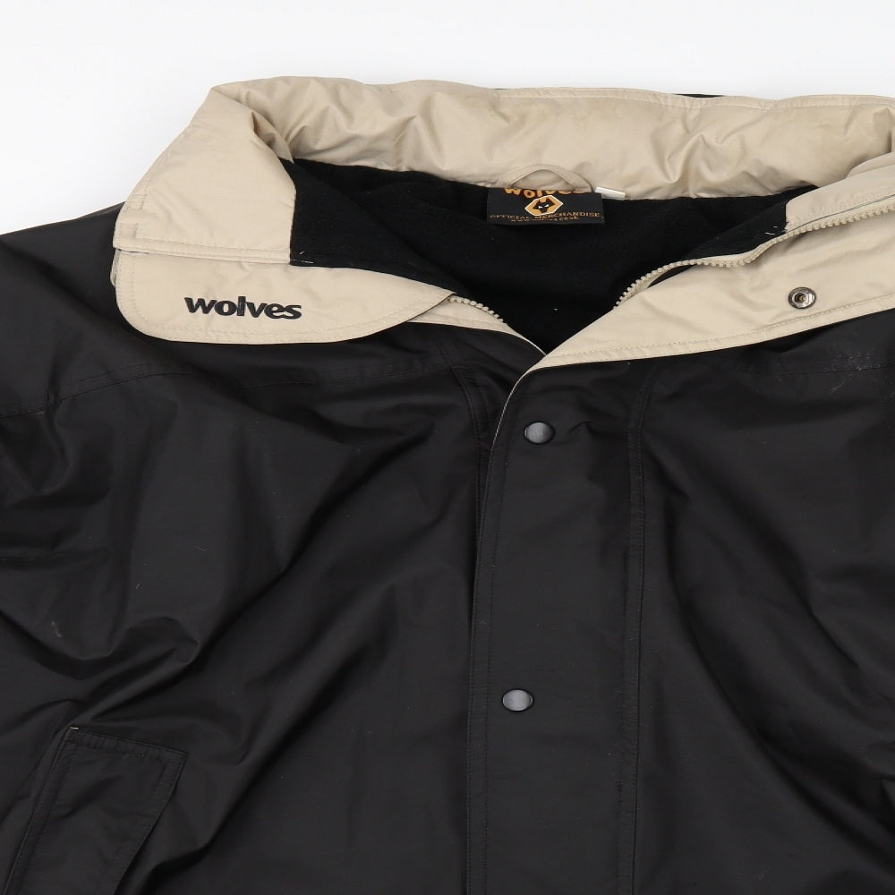 Wolves Mens Black   Jacket  Size 2XL  - Wolves