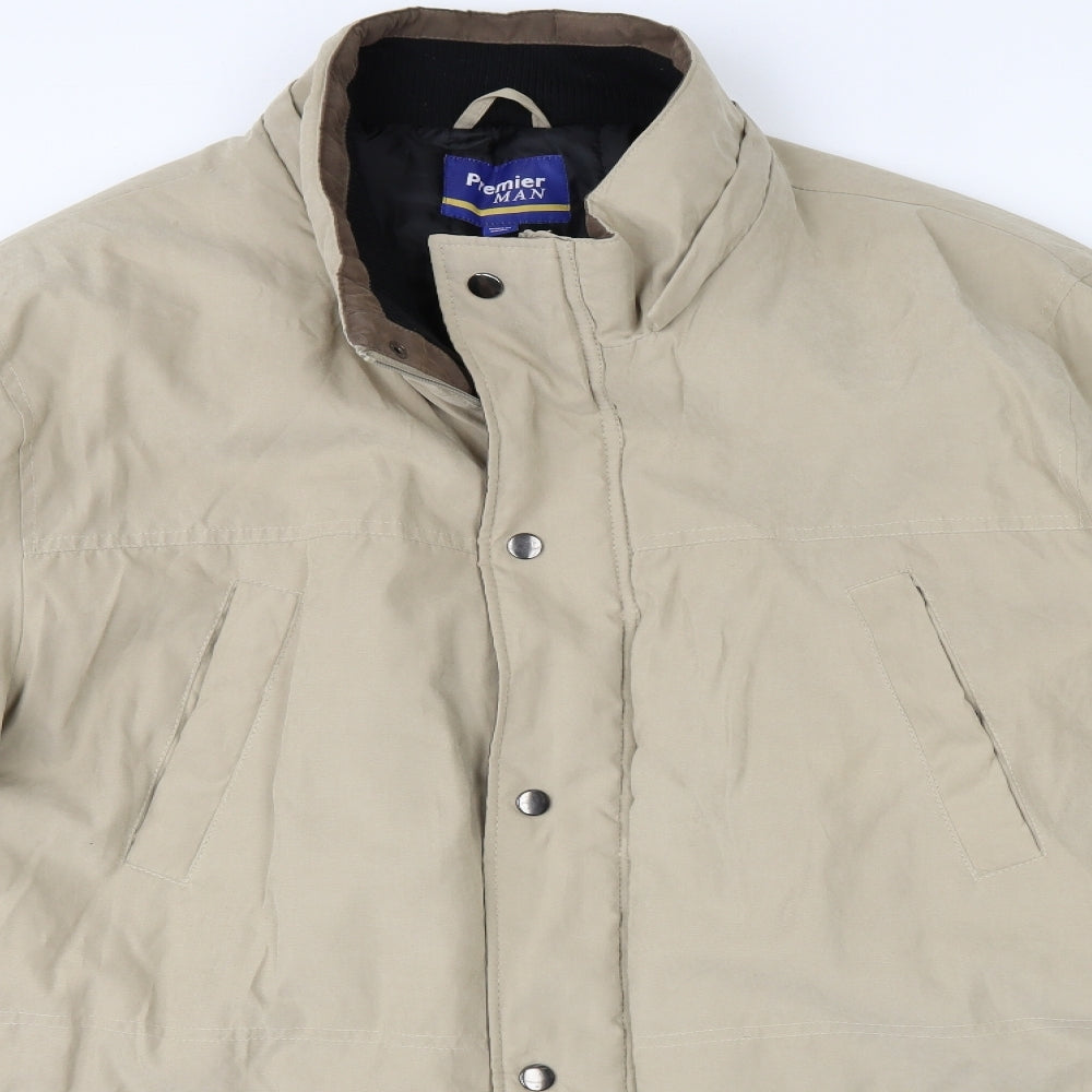 PREMIER MAN Mens Beige   Jacket  Size L
