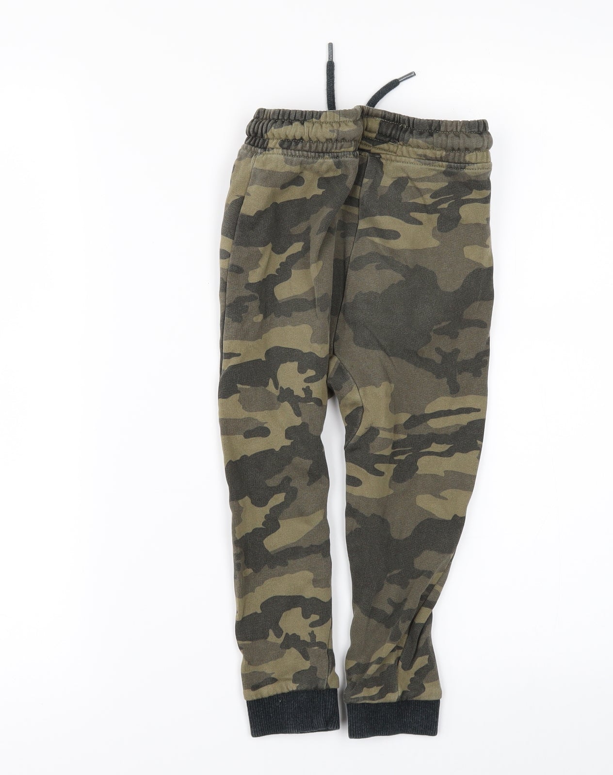 NEXT Boys Green Camouflage  Jogger Trousers Size 5 Years