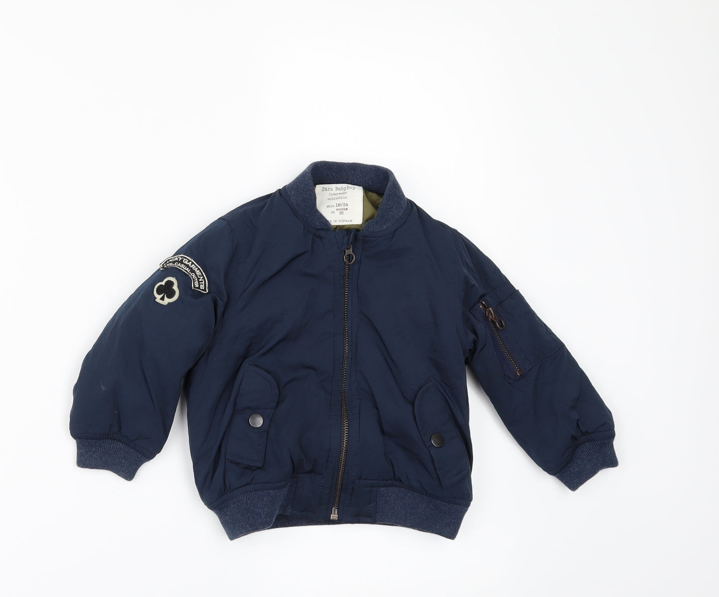 Zara Boys Blue   Jacket  Size 18-24 Months