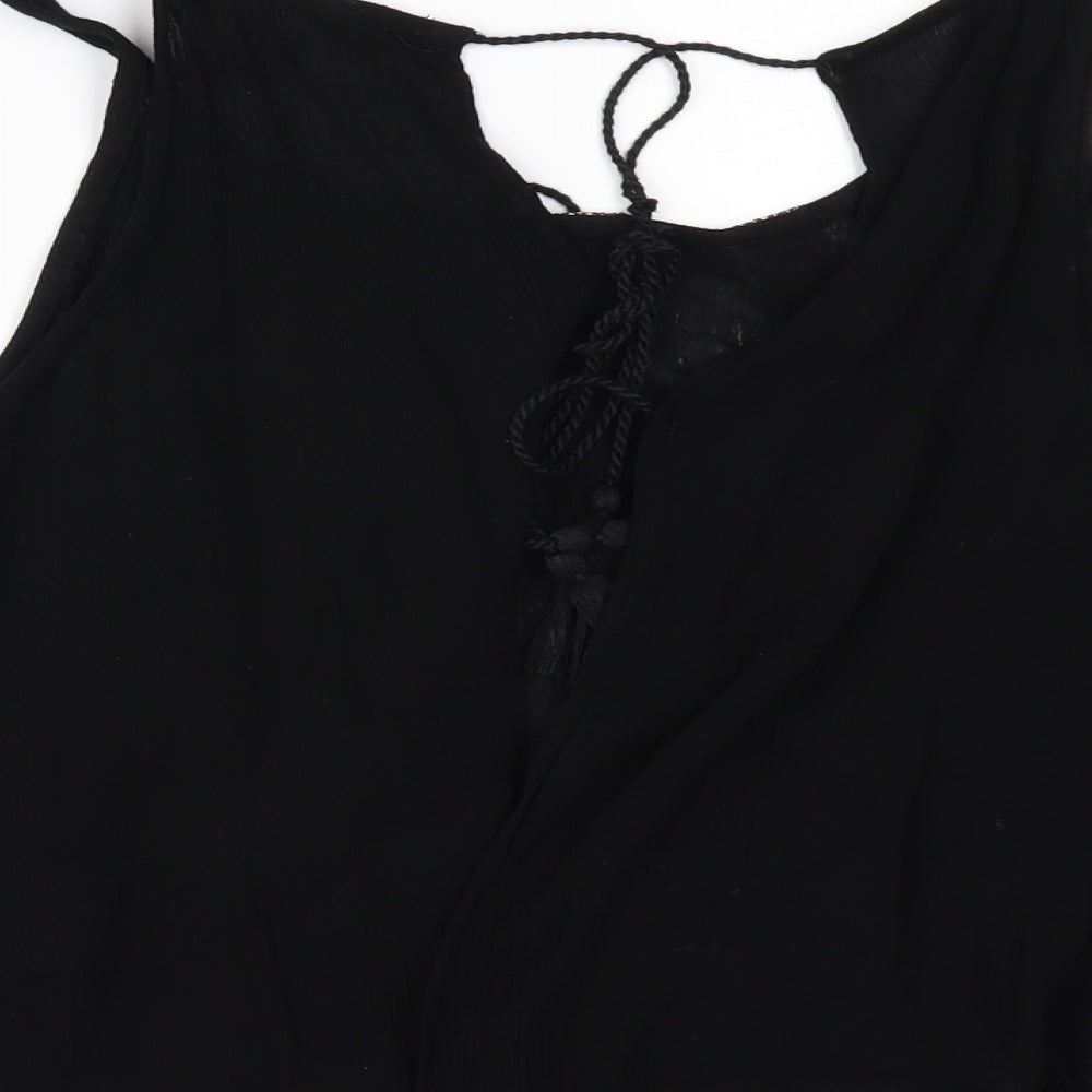 Primark Womens Black   Basic T-Shirt Size M