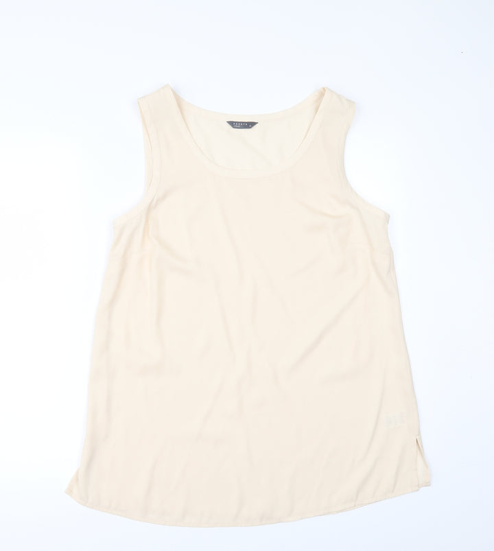 Matalan Womens Orange Camisole Blouse Size 12