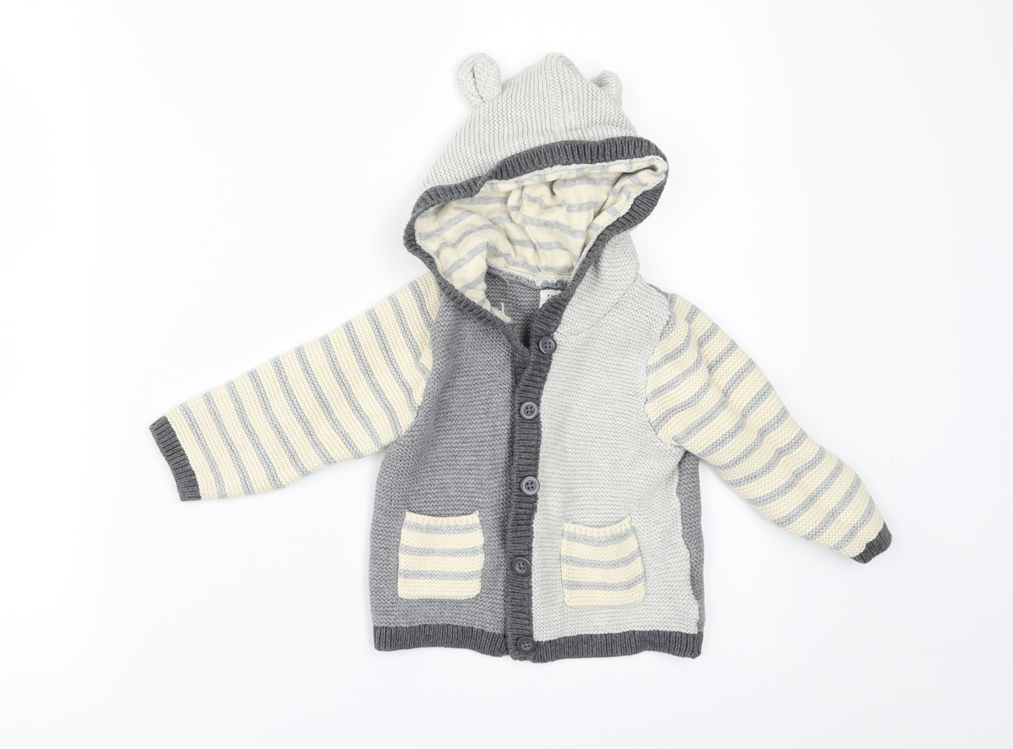 Gap Baby Multicoloured Spotted  Cardigan Jumper Size 12-18 Months