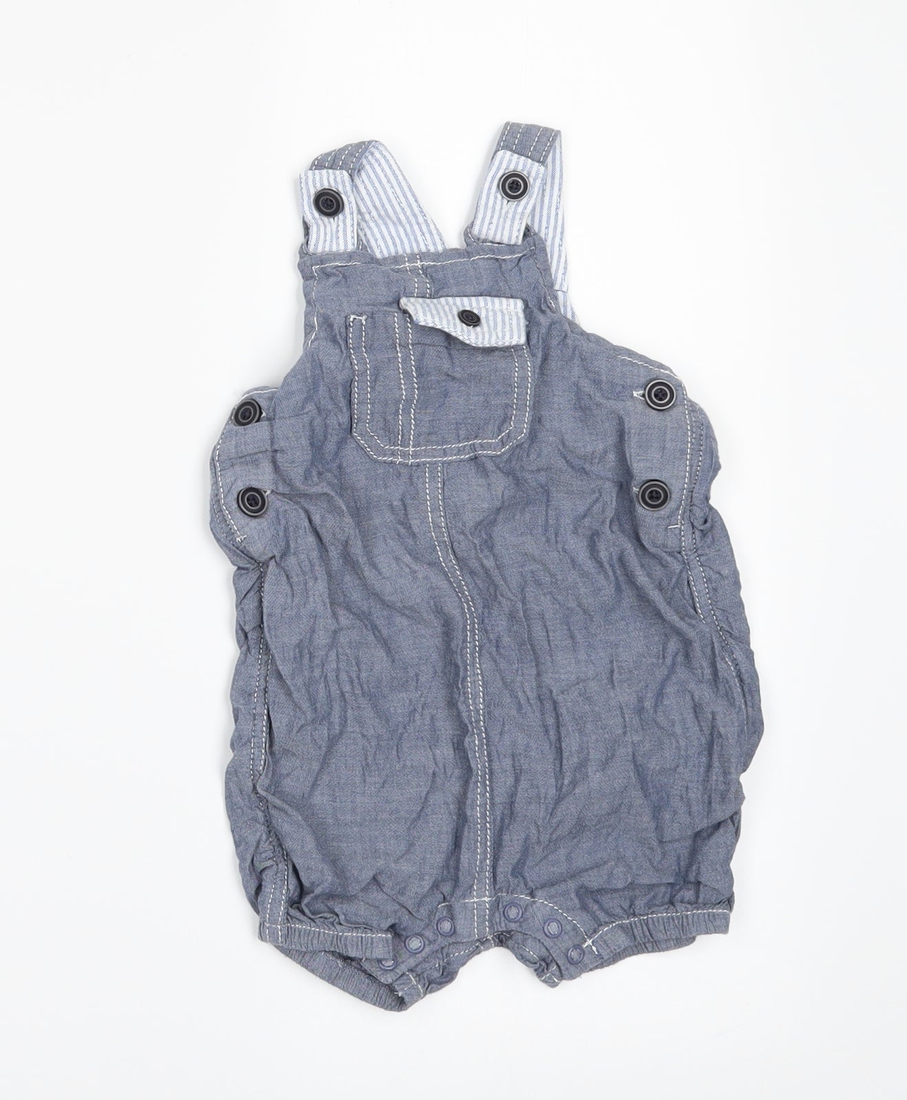 NEXT Baby Blue   Dungaree One-Piece Size 12 Months