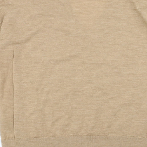 Marks and Spencer Womens Beige   Pullover Jumper Size M