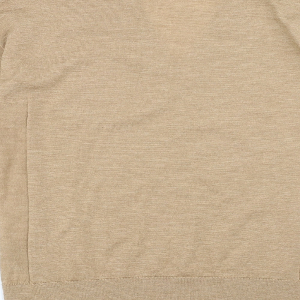 Marks and Spencer Womens Beige   Pullover Jumper Size M
