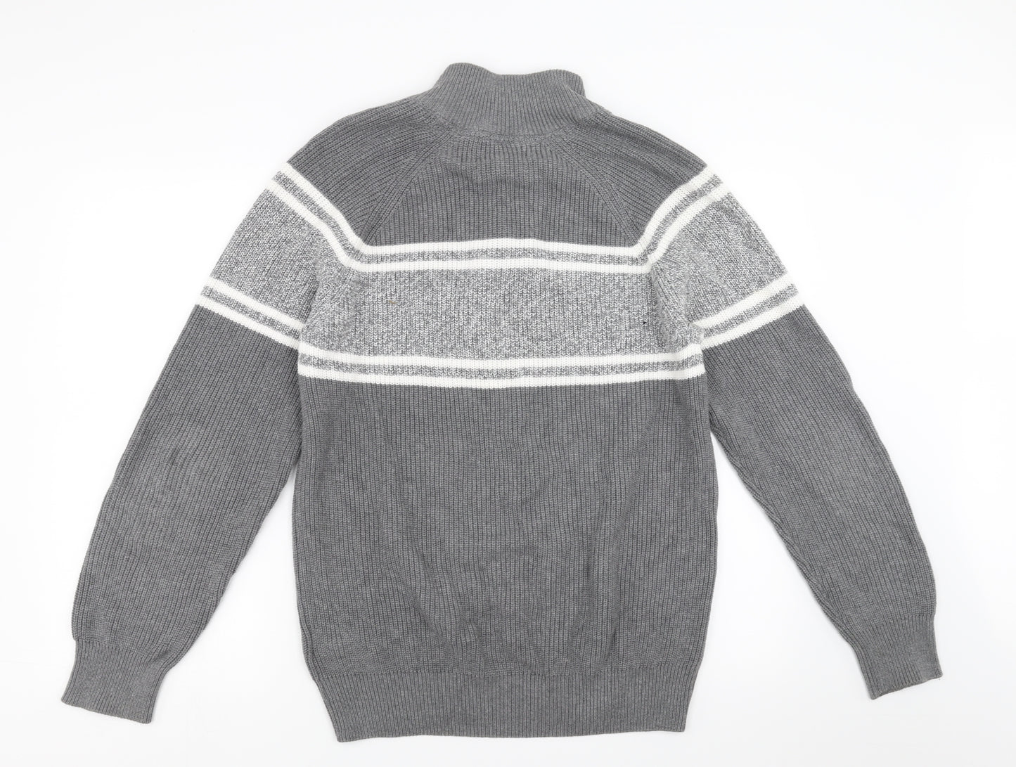 Blue Harbour Mens Grey   Pullover Jumper Size M