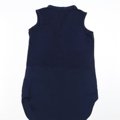 Sainsburys Womens Blue   Basic Blouse Size 8