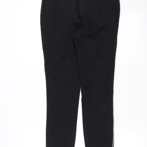 NEXT Womens Black   Carrot Leggings Size 8 L28 in - jersey denim jegging