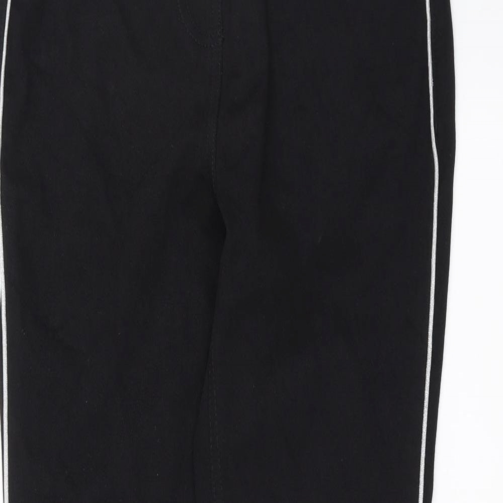 NEXT Womens Black   Carrot Leggings Size 8 L28 in - jersey denim jegging