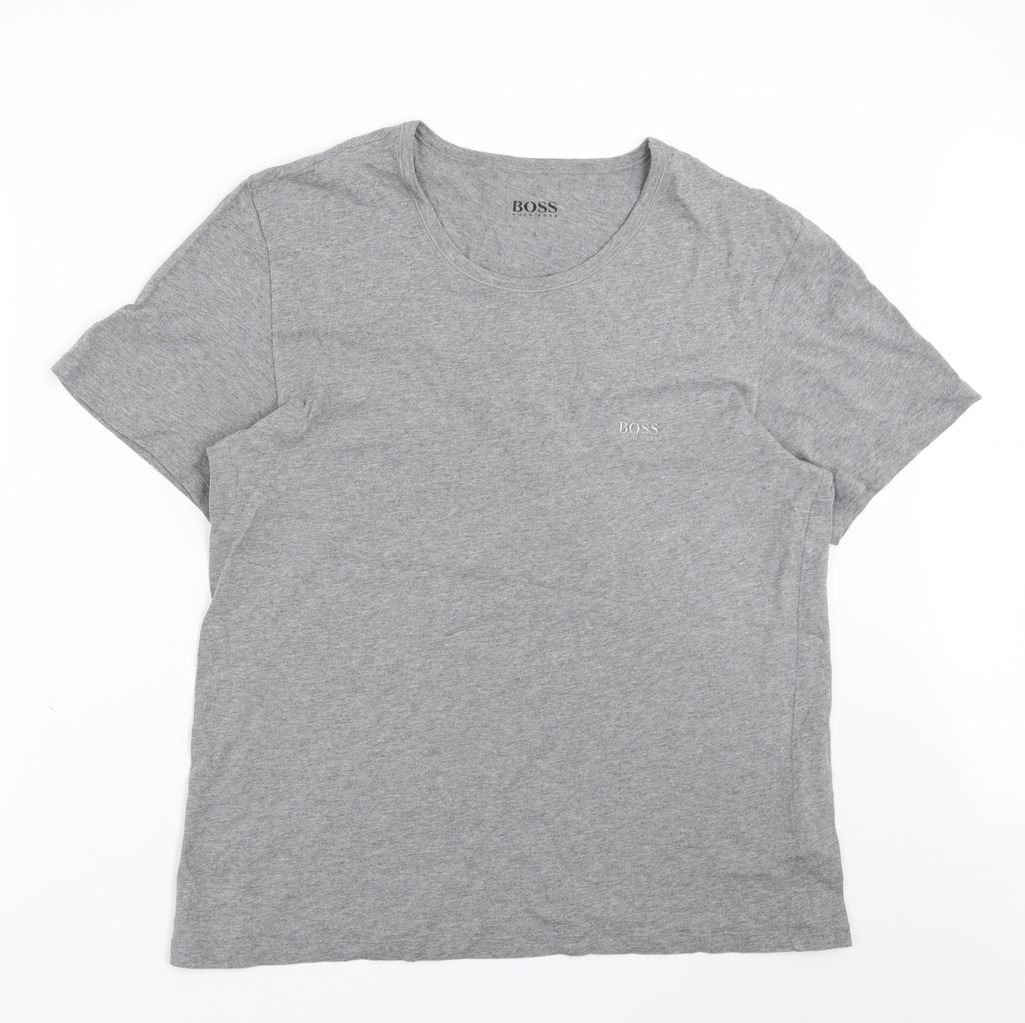 Boss Mens Grey    T-Shirt Size L