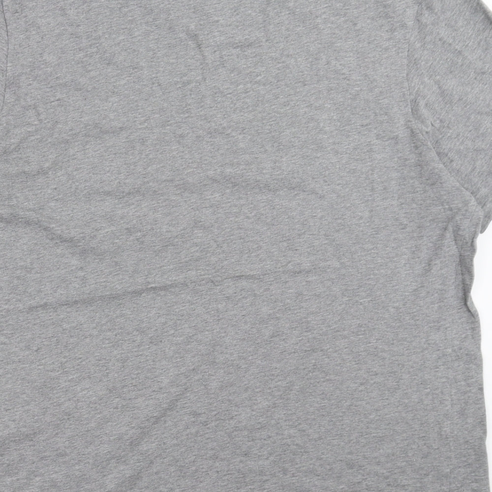 Boss Mens Grey    T-Shirt Size L