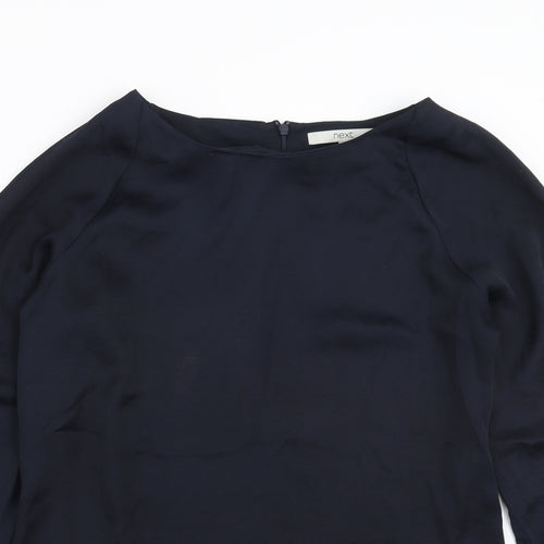 NEXT Womens Blue   Basic Blouse Size 8