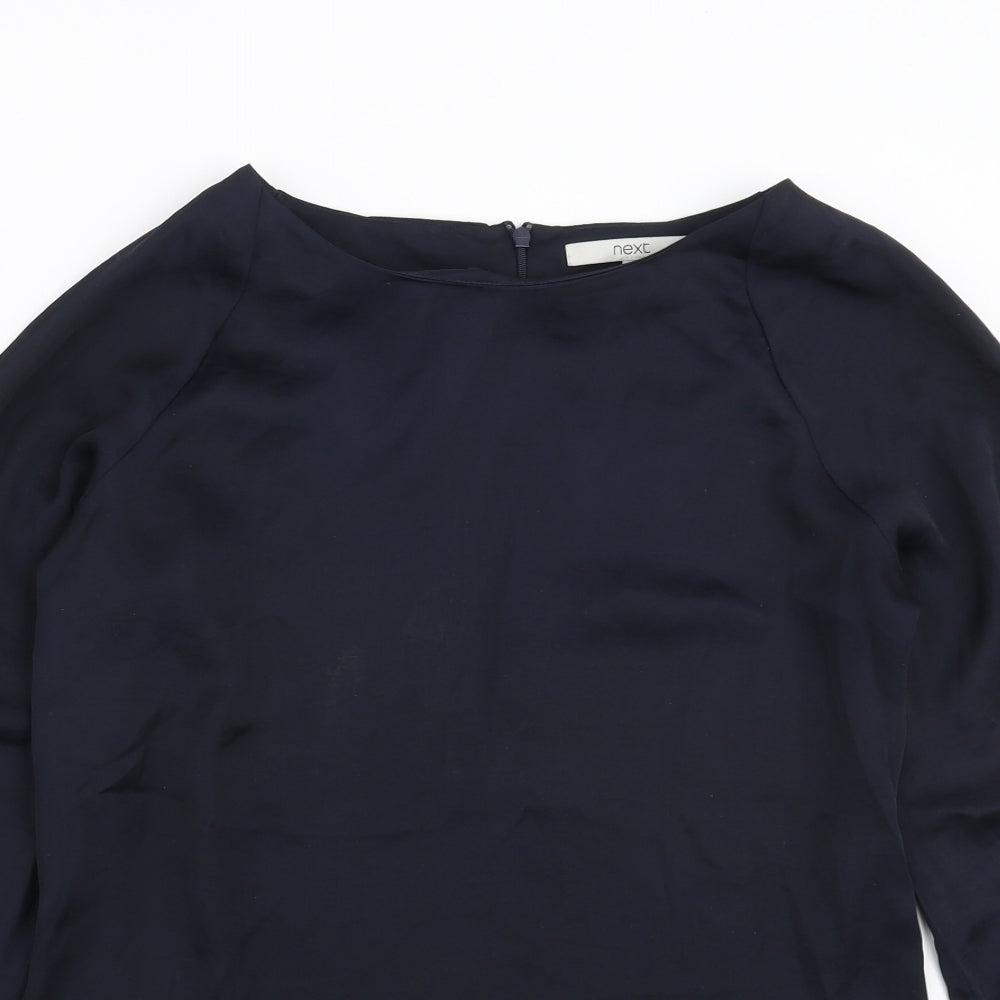 NEXT Womens Blue   Basic Blouse Size 8