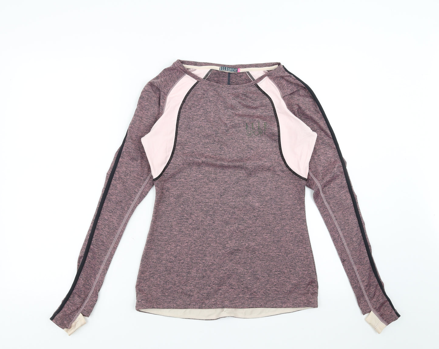 Elle Sport Womens Pink   Pullover T-Shirt Size XS