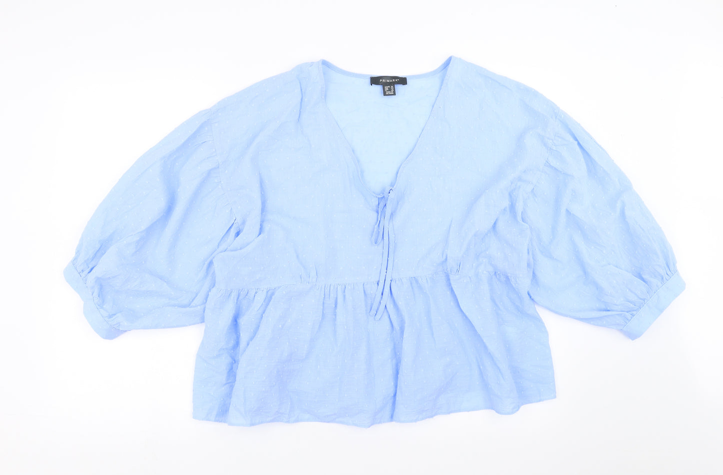 Primark Womens Blue   Basic Blouse Size 16