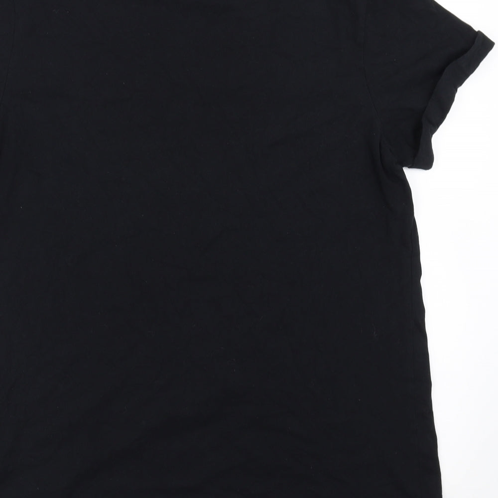 George Womens Black   Basic T-Shirt Size 16  - Kind People