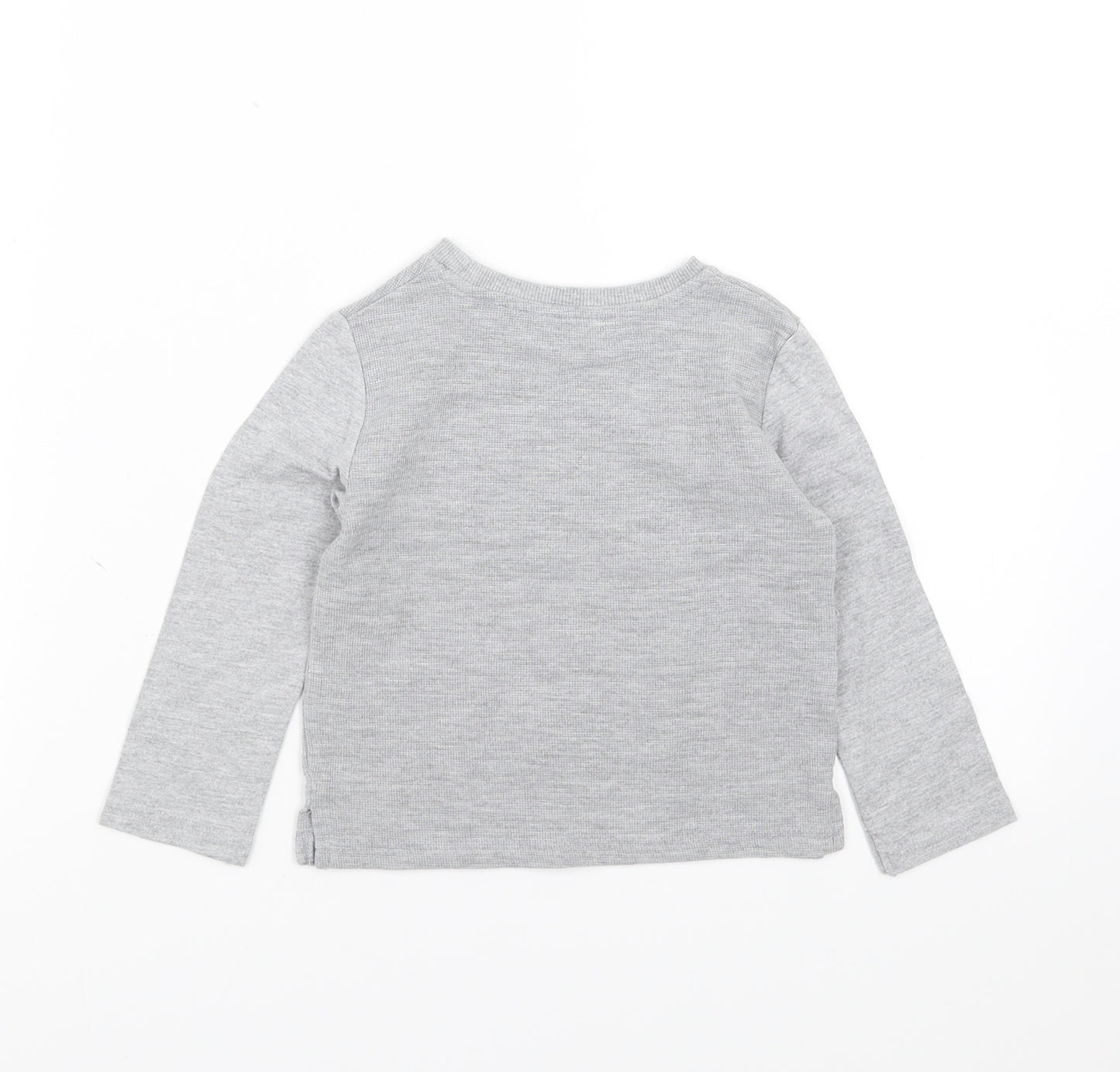 River Island Boys Grey   Basic T-Shirt Size 12-18 Months