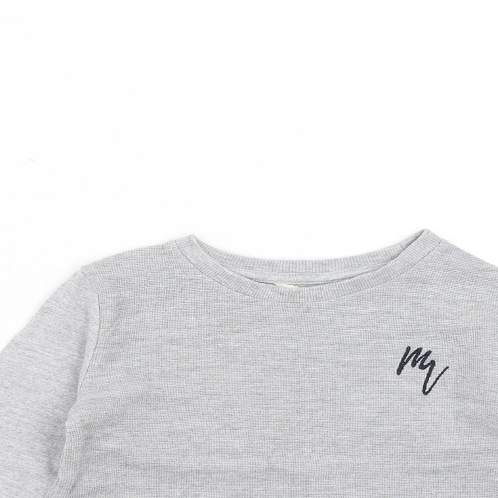 River Island Boys Grey   Basic T-Shirt Size 12-18 Months