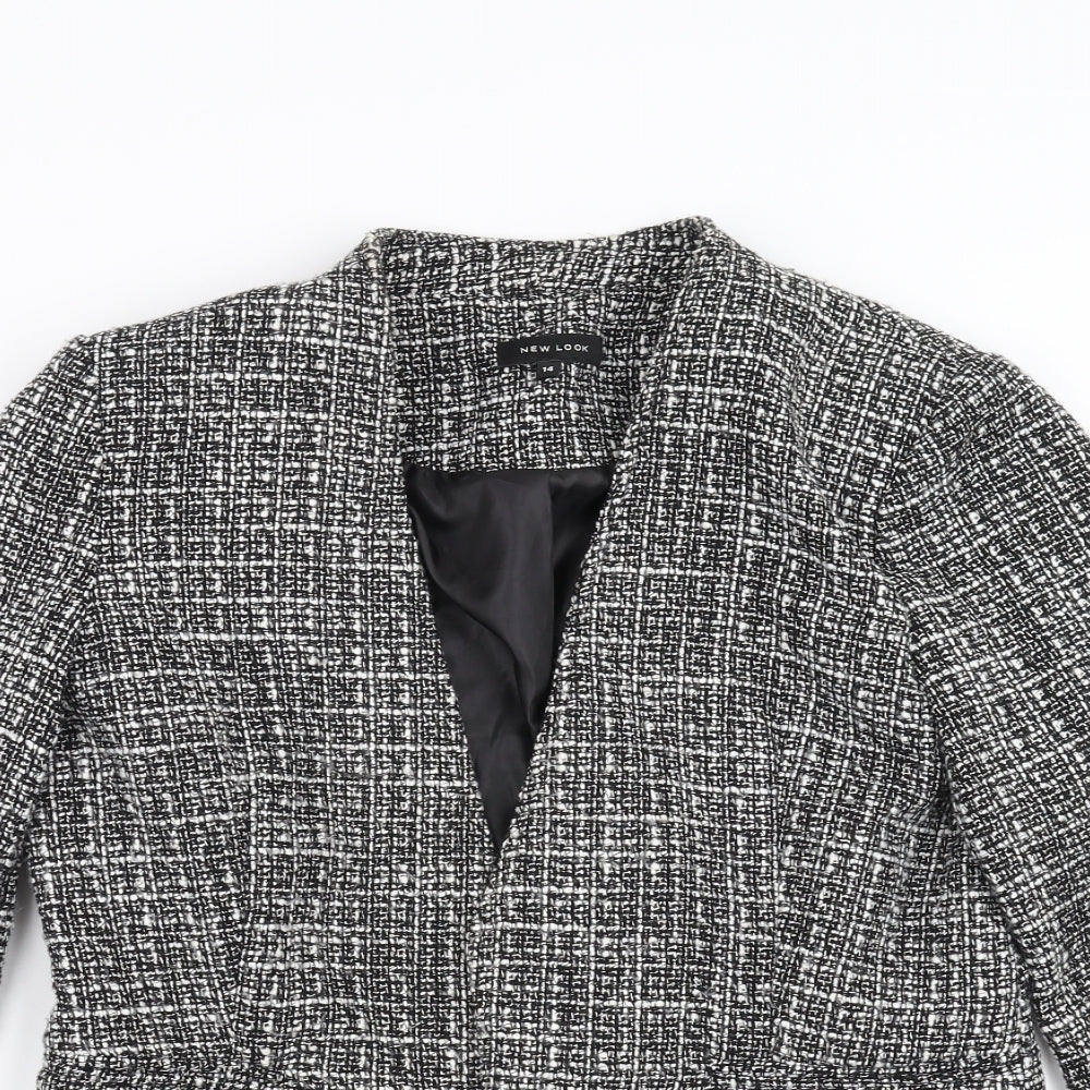 New Look Womens Black   Jacket Suit Jacket Size 14