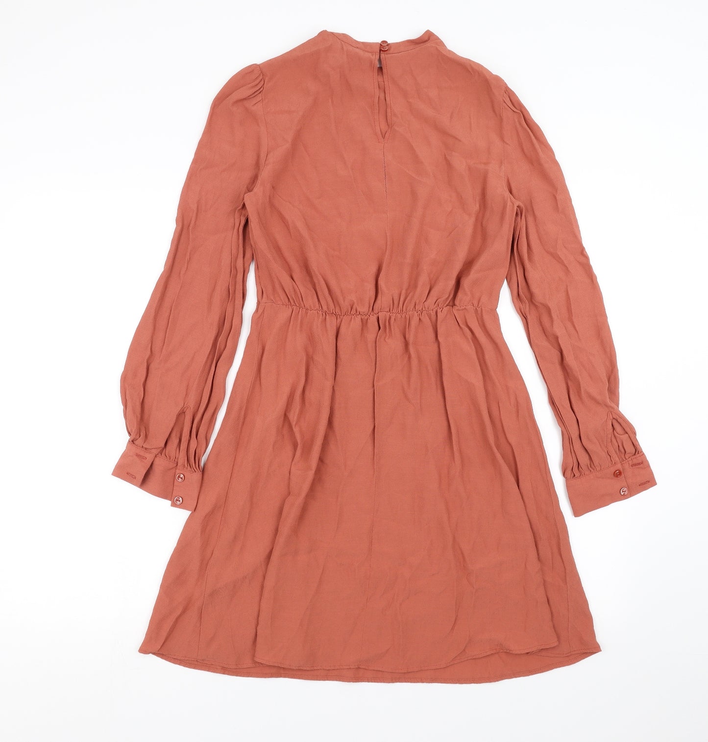 New Look Womens Orange   Fit & Flare  Size 8